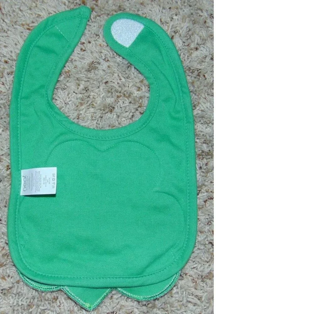 Baby St. Patricks Day Bib & Hat 